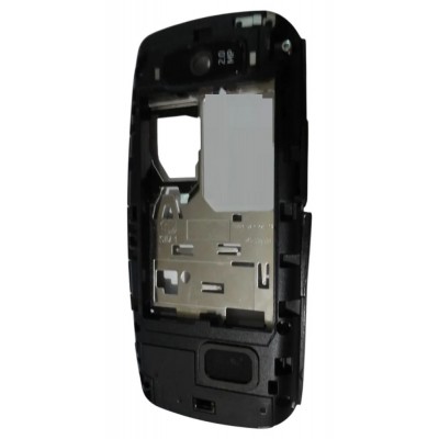 Lcd Frame Middle Chassis For Nokia Asha 305 Red By - Maxbhi Com