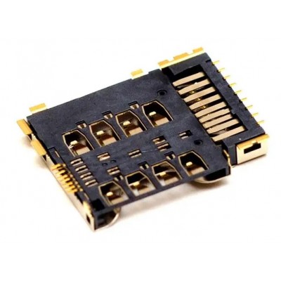 Sim Connector For Samsung Galaxy Core Advance I8580 - Maxbhi Com