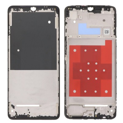 Lcd Frame Middle Chassis For Samsung Galaxy A07 4g Black By - Maxbhi Com
