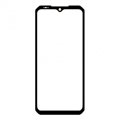 Replacement Front Glass For Doogee V Max S Black By - Maxbhi Com