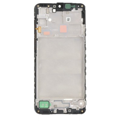 Lcd Frame Middle Chassis For Samsung Galaxy A16 Black By - Maxbhi Com