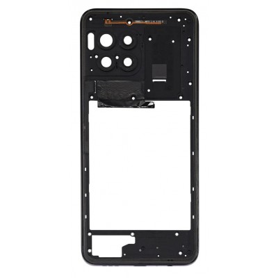 Middle Frame Ring Only For Tmobile Revvl 7 Pro Black By - Maxbhi Com