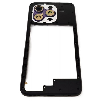 Middle Frame Ring Only For Doogee N55 Black By - Maxbhi Com