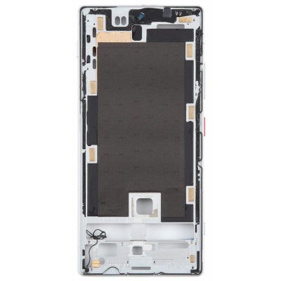 Lcd Frame Middle Chassis For Zte Nubia Z70 Ultra White By - Maxbhi Com