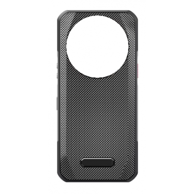 Back Panel Cover For Oukitel Wp35 Pro Black - Maxbhi Com