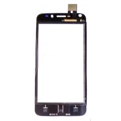 Touch Screen Digitizer For Intex Aqua Q1 Plus Black By - Maxbhi Com