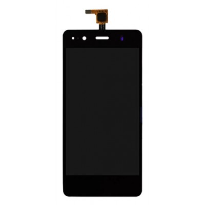 Lcd With Touch Screen For Bq Aquaris M4 5 Black By - Maxbhi Com