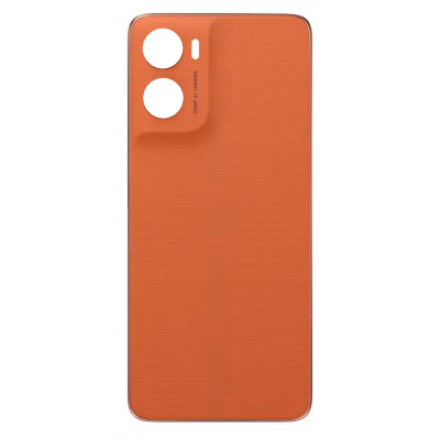 Back Panel Cover For Motorola Moto G06 Orange - Maxbhi Com