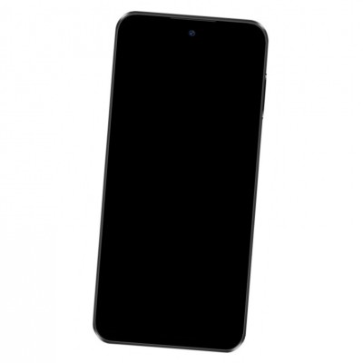 Camera Lens Glass with Frame for Thuraya One Black