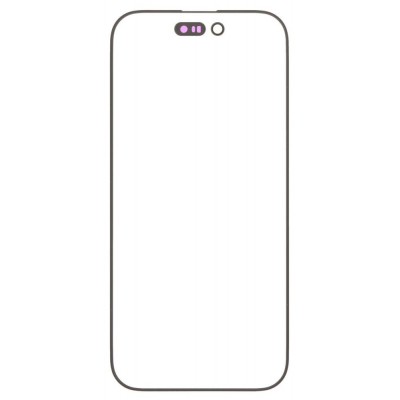 Replacement Front Glass For Apple Iphone Air Black By - Maxbhi Com