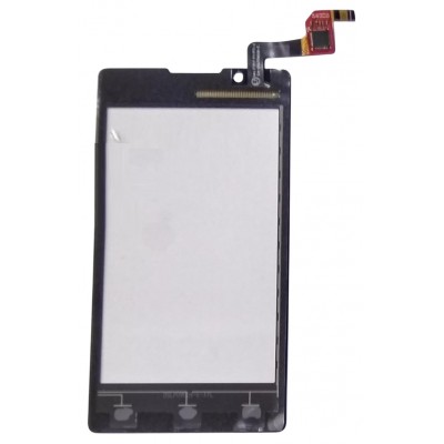 Touch Screen Digitizer For Lava Flair P1 Black By - Maxbhi Com