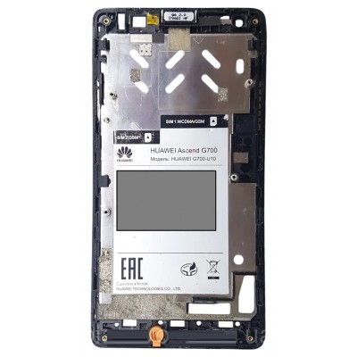 Front Housing For Huawei Ascend G700 By - Maxbhi Com