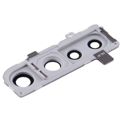 Camera Lens Glass With Frame For Realme 5i White By - Maxbhi Com