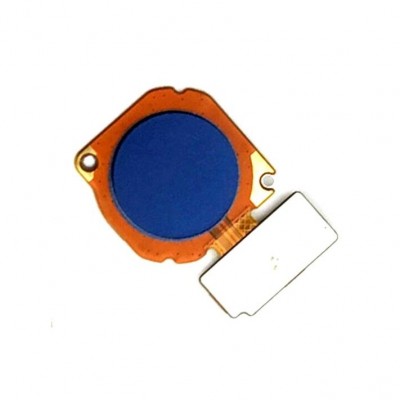 Fingerprint Sensor Flex Cable For Huawei Nova 3e Blue By - Maxbhi Com