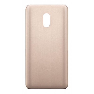 Back Panel Cover For Itel A16 Plus Gold - Maxbhi Com