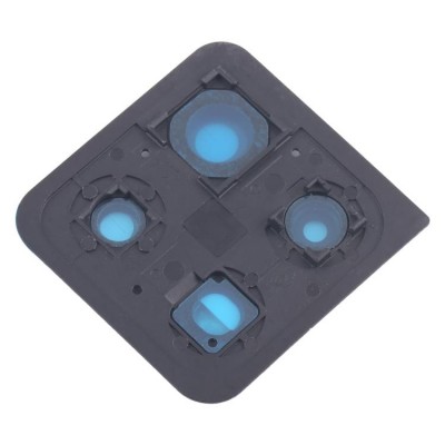 Camera Lens Glass With Frame For Xiaomi Poco X6 5g Black By - Maxbhi Com