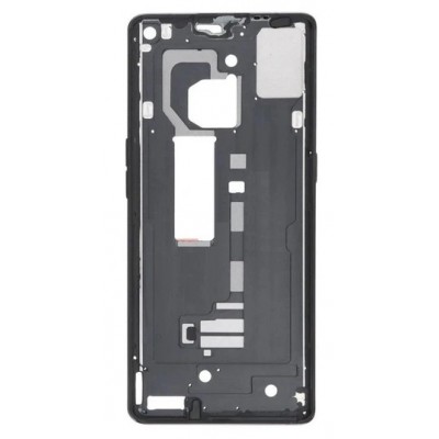 Lcd Frame Middle Chassis For Oppo Reno 4 Pro White By - Maxbhi Com