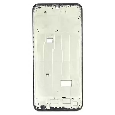 Lcd Frame Middle Chassis For Vivo Y19 5g Black By - Maxbhi Com