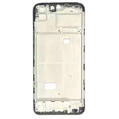 Lcd Frame Middle Chassis For Vivo Y19 5g Black By - Maxbhi Com