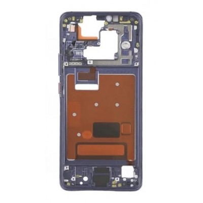 Lcd Frame Middle Chassis For Huawei Mate 20 Pink Gold By - Maxbhi Com