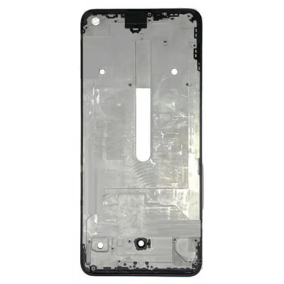 Lcd Frame Middle Chassis For Oppo Reno 5 4g Black By - Maxbhi Com