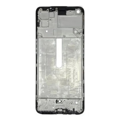Lcd Frame Middle Chassis For Oppo Reno 5 4g Silver By - Maxbhi Com