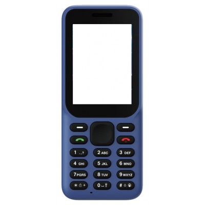 Full Body Housing For Reliance Jio Bharat B1 Blue - Maxbhi Com