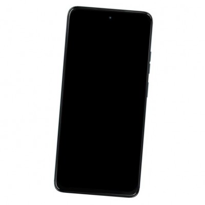 Camera Lens Glass with Frame for Motorola Moto G67 Power Black