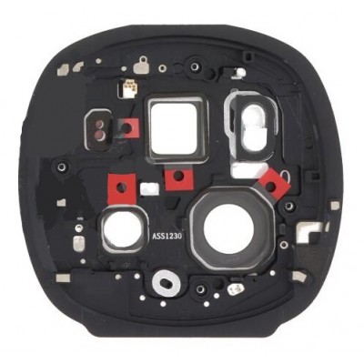 Camera Lens Glass With Frame For Honor Magic6 Pro 5g Black By - Maxbhi Com