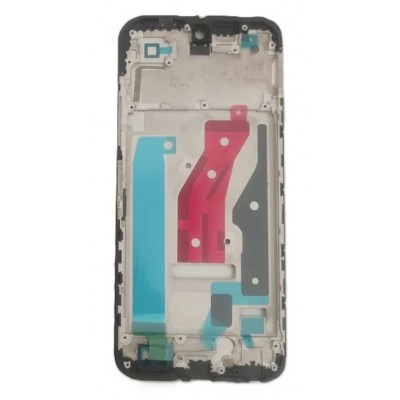 Lcd Frame Middle Chassis For Tecno Spark 40 Black By - Maxbhi Com