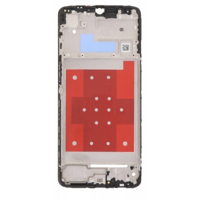 Lcd Frame Middle Chassis For Samsung Galaxy A07 4g Black By - Maxbhi Com