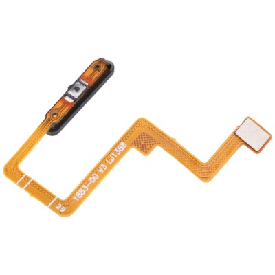Fingerprint Sensor Flex Cable For Xiaomi 11i Black By - Maxbhi Com