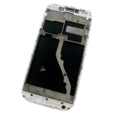 Lcd Frame Middle Chassis For Lenovo A706 White By - Maxbhi Com