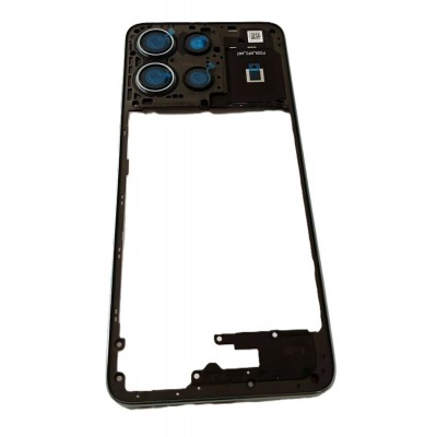 Middle Frame Ring Only For Motorola Moto G15 Light Blue By - Maxbhi Com