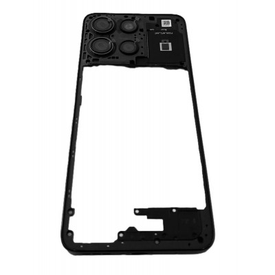 Middle Frame Ring Only For Motorola Moto G15 White By - Maxbhi Com