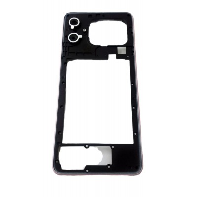 Middle Frame Ring Only For Cubot A20 Pink By - Maxbhi Com