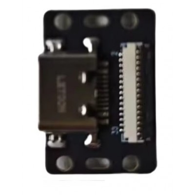 Charging Connector Flex Pcb Board For Blackview Oscal Pad 18 By - Maxbhi Com