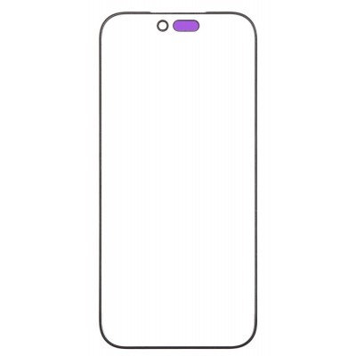 Replacement Front Glass For Apple Iphone 17 Pro Max Black By - Maxbhi Com