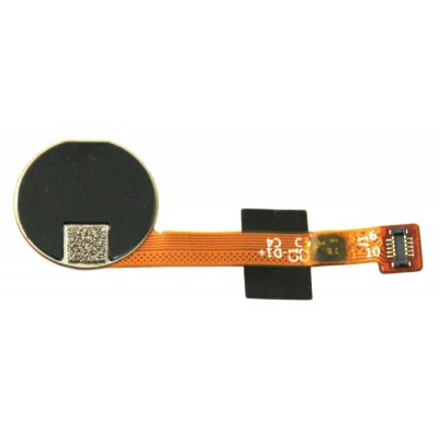 Fingerprint Sensor Flex Cable For Blu Vivo Xi 2018 Black By - Maxbhi Com