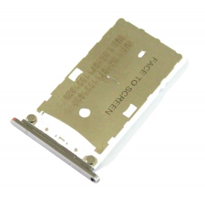 Sim Card Holder Tray For Blu Vivo Xi 2018 Silver - Maxbhi Com