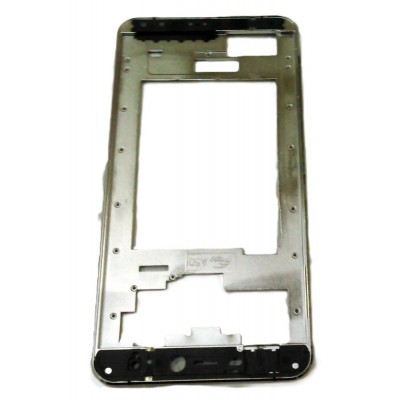 Lcd Frame Middle Chassis For Doogee X7 Pro Black By - Maxbhi Com