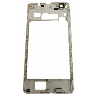 Middle Frame Ring Only For Blackview A8 Max White By - Maxbhi Com