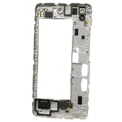 Middle Frame Ring Only For Huawei Ascend G620 White By - Maxbhi Com