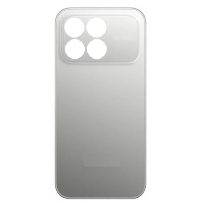 Back Panel Cover For Xiaomi Poco F8 Pro Silver - Maxbhi Com