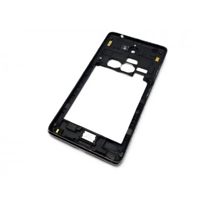 Middle Frame Ring Only For Lenovo S856 Silver By - Maxbhi Com