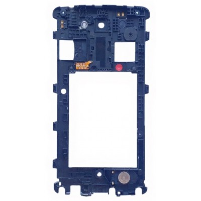 Middle Frame Ring Only For Lg L Bello D335 White By - Maxbhi Com