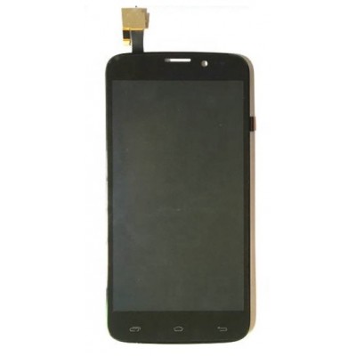 Lcd With Touch Screen For Tecno R7 Black By - Maxbhi Com