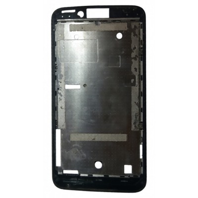 Lcd Frame Middle Chassis For Huawei Ascend Y511 Black By - Maxbhi Com