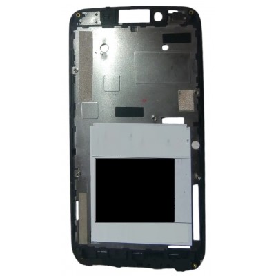 Lcd Frame Middle Chassis For Huawei Ascend Y511u30 White By - Maxbhi Com