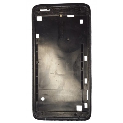 Lcd Frame Middle Chassis For Lenovo A526 Black By - Maxbhi Com